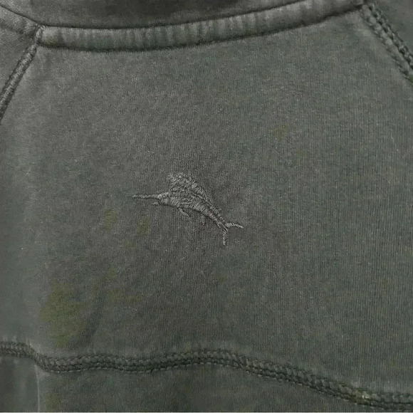 Tommy Bahama 1/4 Half Zip Pullover Sweater Men's Relax Navy Blue Size S - Picture 3 of 8